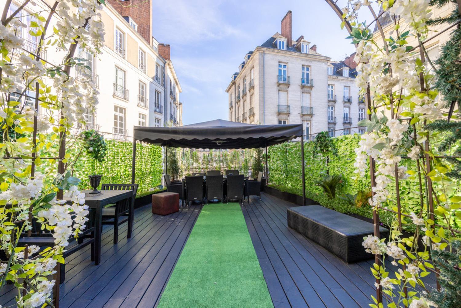 Terrasse Royale Au Coeur De Nantes Lejlighed Eksteriør billede
